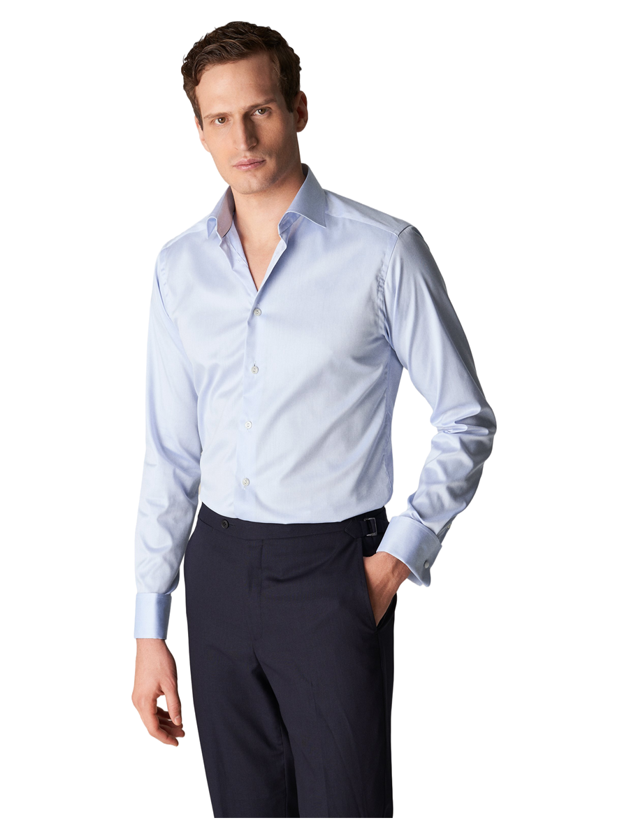 Eton "Dobbelt Manchet" Contemporary fit Skjorte